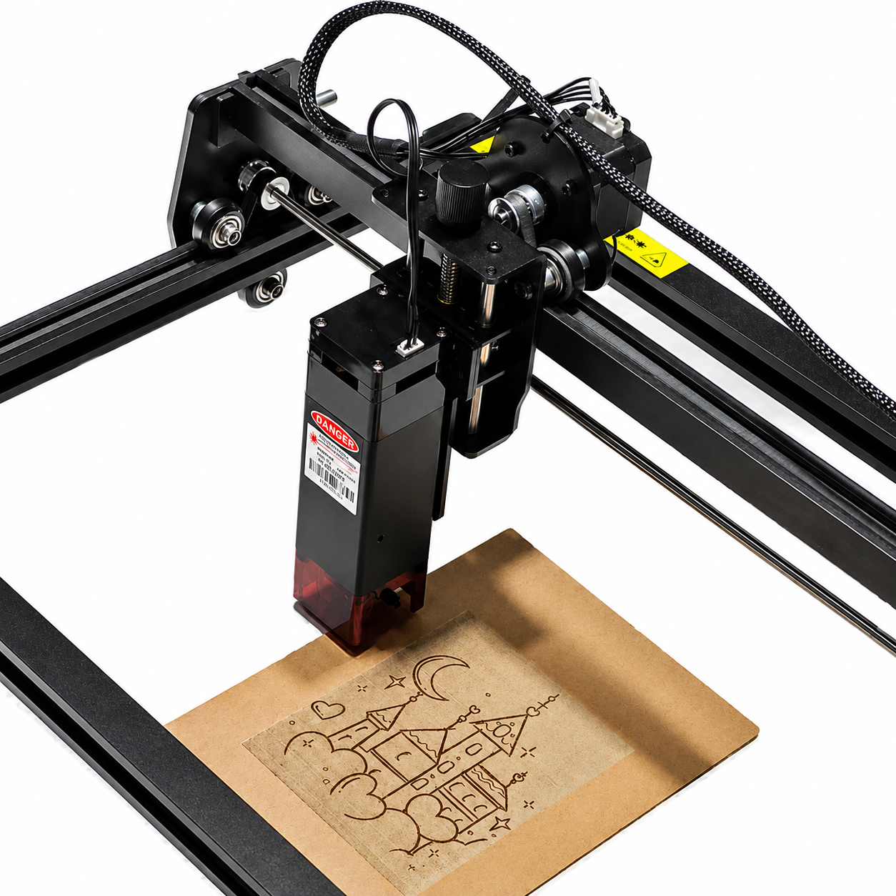 Crown Portable 10W Diode Laser Engraving Machine